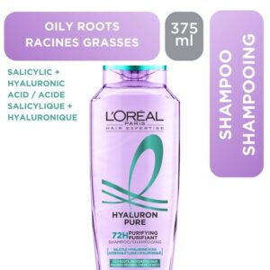 Hyaluron Pure Purifying Shampoo 375 ml, Oily Roots & Dehydrated Hair