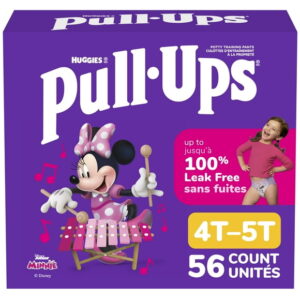 Pull-Ups Girls' Potty Training Pants, Giga Pack, Size: 2T - 6T | 74-48