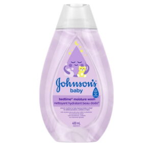Johnson's Baby Bedtime Moisturizing Bath Wash and Cleanser, 400 ml, 400 mL