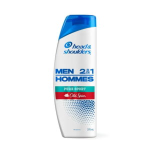 Head & Shoulders Old Spice Pure Sport 2-in-1 Anti-Dandruff Shampoo + Conditioner for Men, 370ML