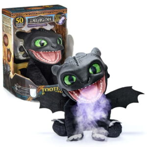 How to Train Your Dragon Toothless Puppetronic by Real FX, Toothless Dragon Action Figure