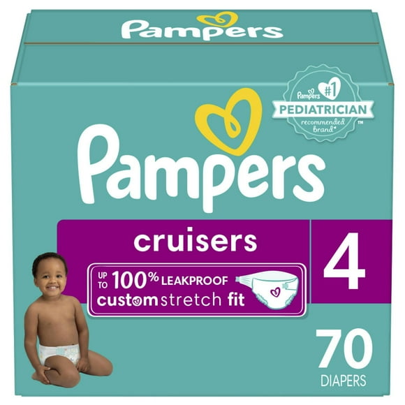 Pampers Cruisers Diapers Size 4