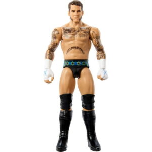 WWE CM Punk Action Figure, 6-inch Collectible Superstar with Articulation & Life-Like Look