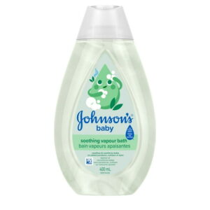 Johnson's Baby Vapor Bath, Soothing Baby Wash with Eucalyptus, 400 ml, 400 mL
