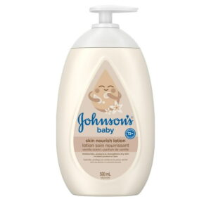 Johnson's Baby Lotion, Skin Nourish Vanilla Oat Lotion, 500 mL