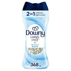 Downy Comfy Cozy In-Wash Laundry Scent Booster Beads, Meadow Rain Scent, Softness and Freshness, 694 g