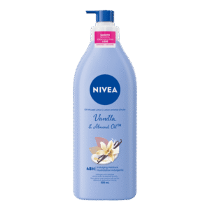 NIVEA Vanilla & Almond Oil Infused Body Lotion for Women, Non-Greasy, 500&nbsp;mL, 500 mL