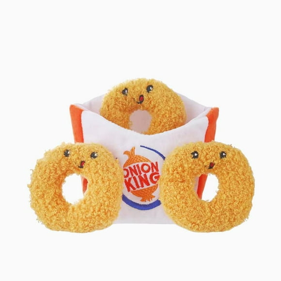 Hugsmart Onion Ring Dog Interactive Toy