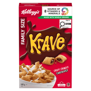 Kellogg's Krave* Cereal 500g, Kellogg's Krave* Cereal 500g