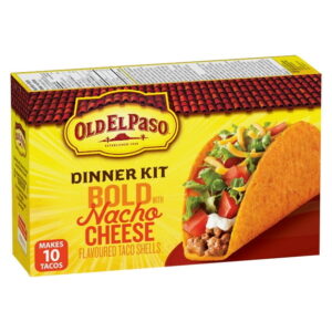 Old El Paso Bold with Nacho Cheese Dinner Kit, OEP Bold with Nacho Cheese Dinner Kit