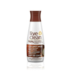 Live Clean Coconut Milk Moisturizing Shampoo, 350 mL, Shampoo