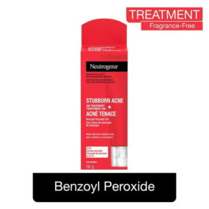Neutrogena Stubborn AM Acne Treatment - Acne Breakout, Benzoyl Peroxide, Fragrance Free, 56 g