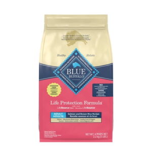 Blue Buffalo Life Protection Formula Adult Dry Dog Food, Salmon & Brown Rice Recipe, BLUE LPF Adult Dog Salmon
