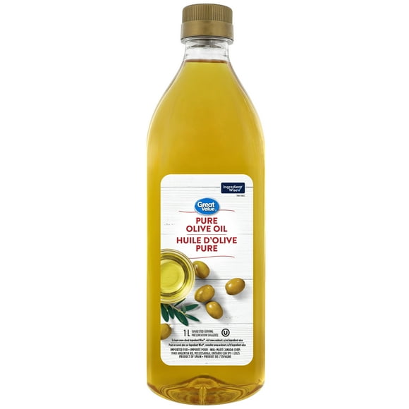 Great Value Pure Olive Oil, 1 L