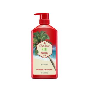Old Spice Fiji 2in1 Shampoo & Conditioner for Men, Healthier, Fuller, More Moisturized Looking Hair, 650 mL