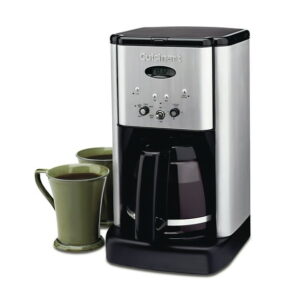 Cuisinart Stainless Steel Brew Central 12-Cup Programmable Coffee Maker with Carafe, 12-Cup