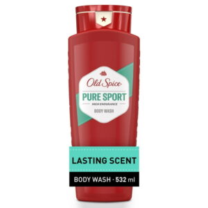 Old Spice High Endurance Body Wash for Men, Pure Sport Scent, 532 mL, Pure Sport