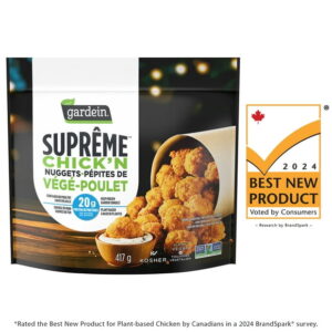 Gardein® Suprême™ Chick'n Nuggets, Kosher, Vegan and Non-GMO, 20g of Protein, 417 g, Gardein Suprême Chick'n Nuggets