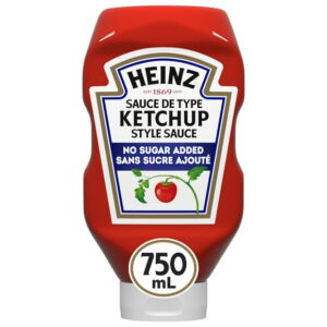 Heinz Tomato Ketchup No Sugar Added, Heinz Tomato Ketchup No Sugar