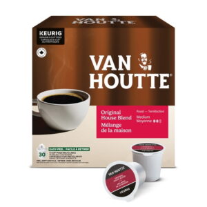 Van Houtte Original House Blend, Medium Roast, K-Cup Coffee Pods, 30 Count