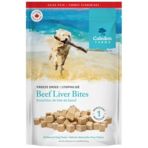 Caledon Farms Beef Liver Bites Value pack 355 Grams, Dog Treats, 355g