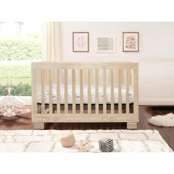 Concord Baby Brady 4-in-1 Baby Crib With Drawer - Bleached Natural