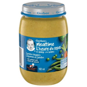 Mealtime Purée Garden Veggies Jar, 162 mL