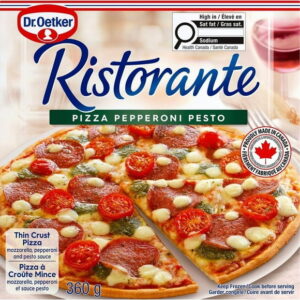 Dr. Oetker Ristorante Pepperoni Pesto Pizza, 360 g