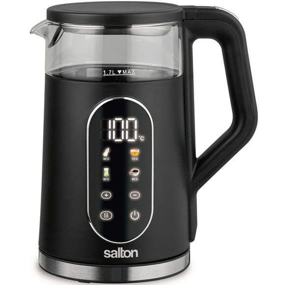 Salton Digital Touch Glass Kettle - 1.7L, Salton Digital Touch Glass Kettle 1.7L