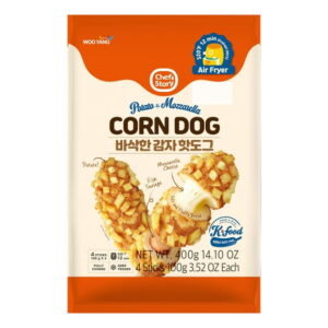 Wooyang Potato Mozzarella Corn Dog, 400g
